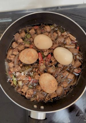 Foto resep Semur telur & tempe kecap praktis