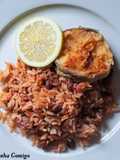Panado de Peixe c/ Arroz de Feijão