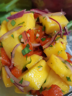 Una foto de Ceviche de mango