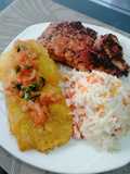 Salmón en salsa agridulce