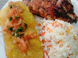 Salmón en salsa agridulce