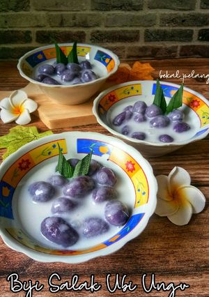 Foto resep Biji Salak Ubi Ungu