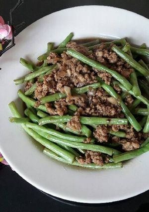 Foto resep Buncis daging cincang