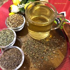 A picture of CCF Tea Or Cumin Coriander Fennel Tea – Healthy Beverage.