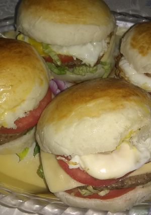 Una foto de Hamburguesas
