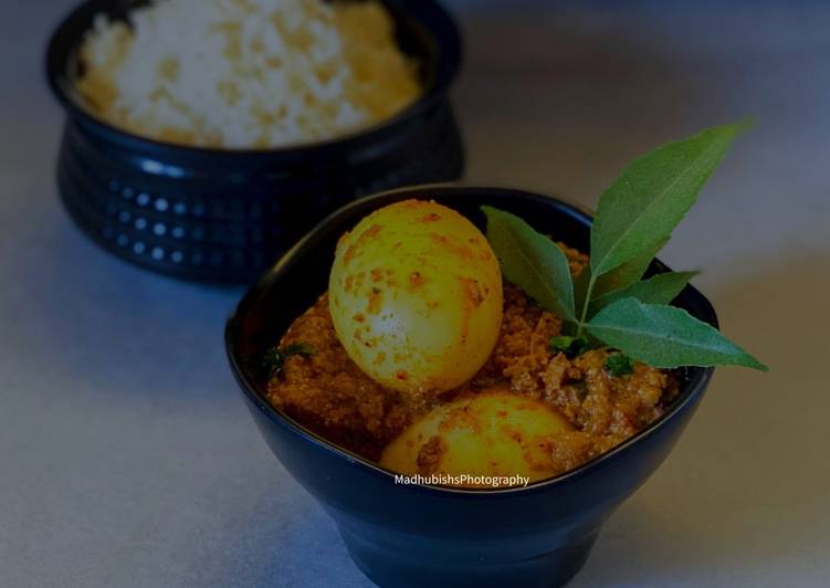 Chettinad style Egg Curry