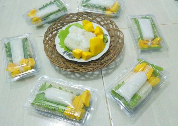 Resep Ketan mangga, Bisa Manjain Lidah