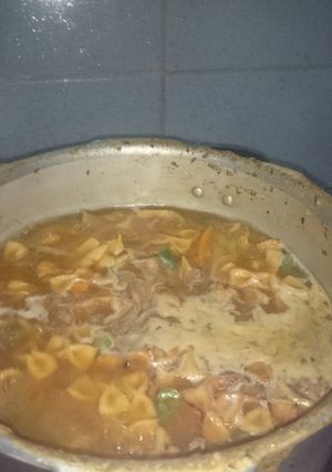Una foto de Sopa de vegetales