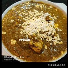 Makhmali hariyali paneer A picture of Makhmali hariyali paneer.