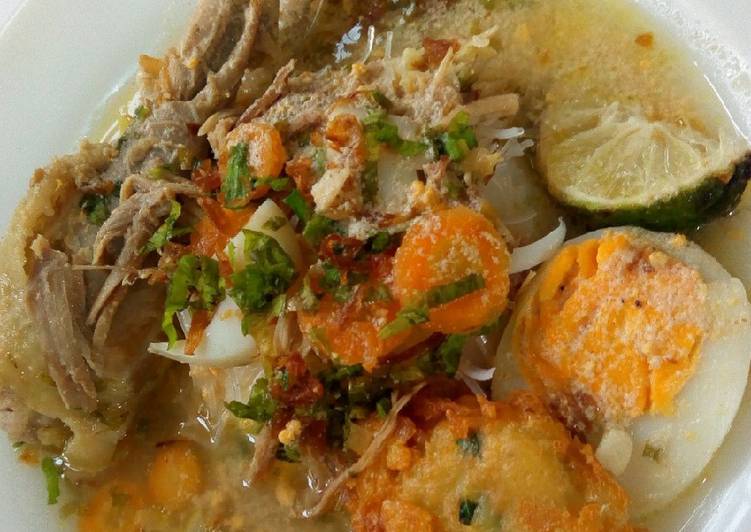 Bagaimana Menyiapkan Nasi Sop Banjar / Soto Banjar Khas Kalimantan Selatan yang Sempurna