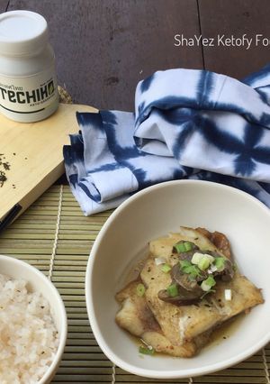 Foto resep Techiko GreenTea Steam Fish #ketopad_cp_techiko