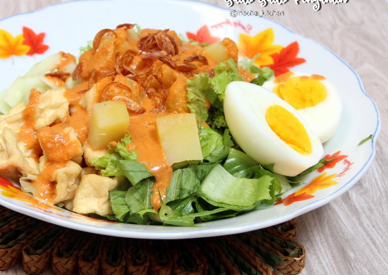 Gado Gado Pengantin Enak nih