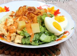 Foto resep Gado Gado Pengantin Enak nih