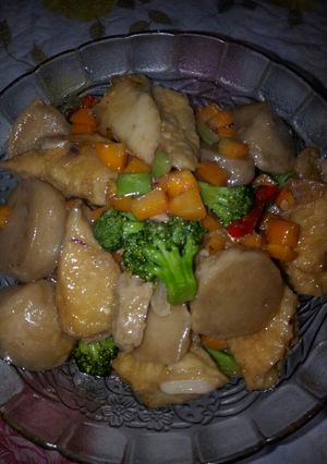 Foto resep Tumis fishroll dgn saori