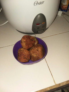Una foto de Croquetas de sardina y papa