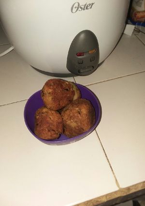 Una foto de Croquetas de sardina y papa