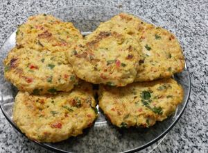 Una foto de Hamburguesas de pollo