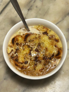 Foto di Zuppa di cipolle con panna