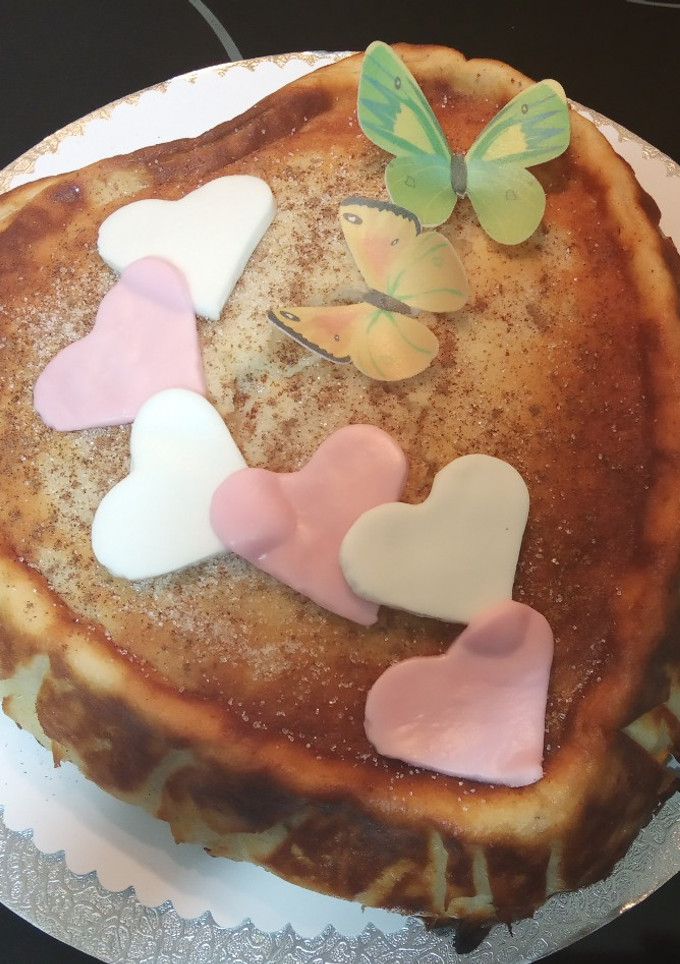 Una foto de Cremoso de bizcocho de canela, limón y anís