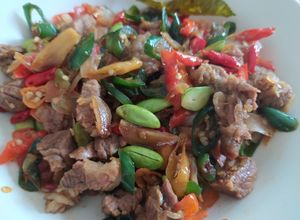Foto resep Oseng tetelan dan pete