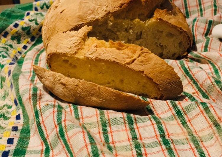 Step-by-Step Guide to Prepare Fatto in casa super veloce Pane fatto in casa