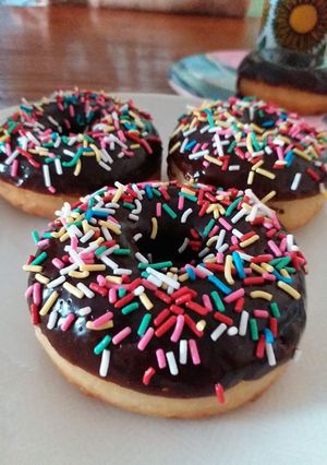 Foto resep Donat ekonomis tetap lembut