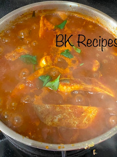 ஆந்திரா மீன்கிரேவி (andhra fish curry recipe in Tamil) செய்முறை முக்கிய புகைப்படம்