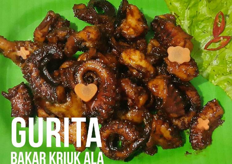 Resep Gurita🐙Bakar Yummy😄😘👍 Mudah