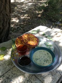 عکسی از دستور صبحونه ی محلی