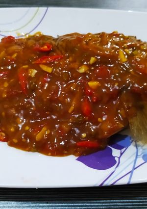 Foto resep Gurami Panggang Pedas Manis Asam