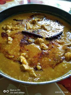 চিকেন দিয়ে মুগ ডাল (chicken diye moog dal recipe in Bengali) রেসিপির প্রধান ছবি
