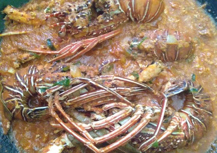 Cara Gampang Menyiapkan Lobster saos padang yang Sempurna