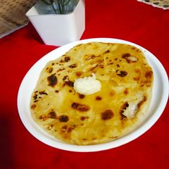 A picture of Malabar Parantha.