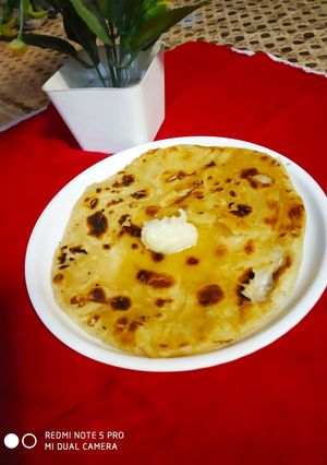 A picture of Malabar Parantha.
