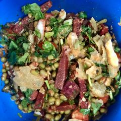 A picture of Moong salad.