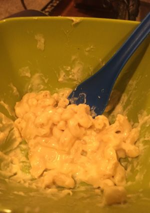 A picture of Macaroni & Cheese.