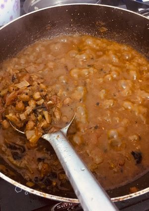A picture of ChanaCurry / Kadala Curry.