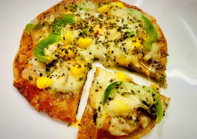 Recipe of Ultimate Thin Crust Wheat Pizza