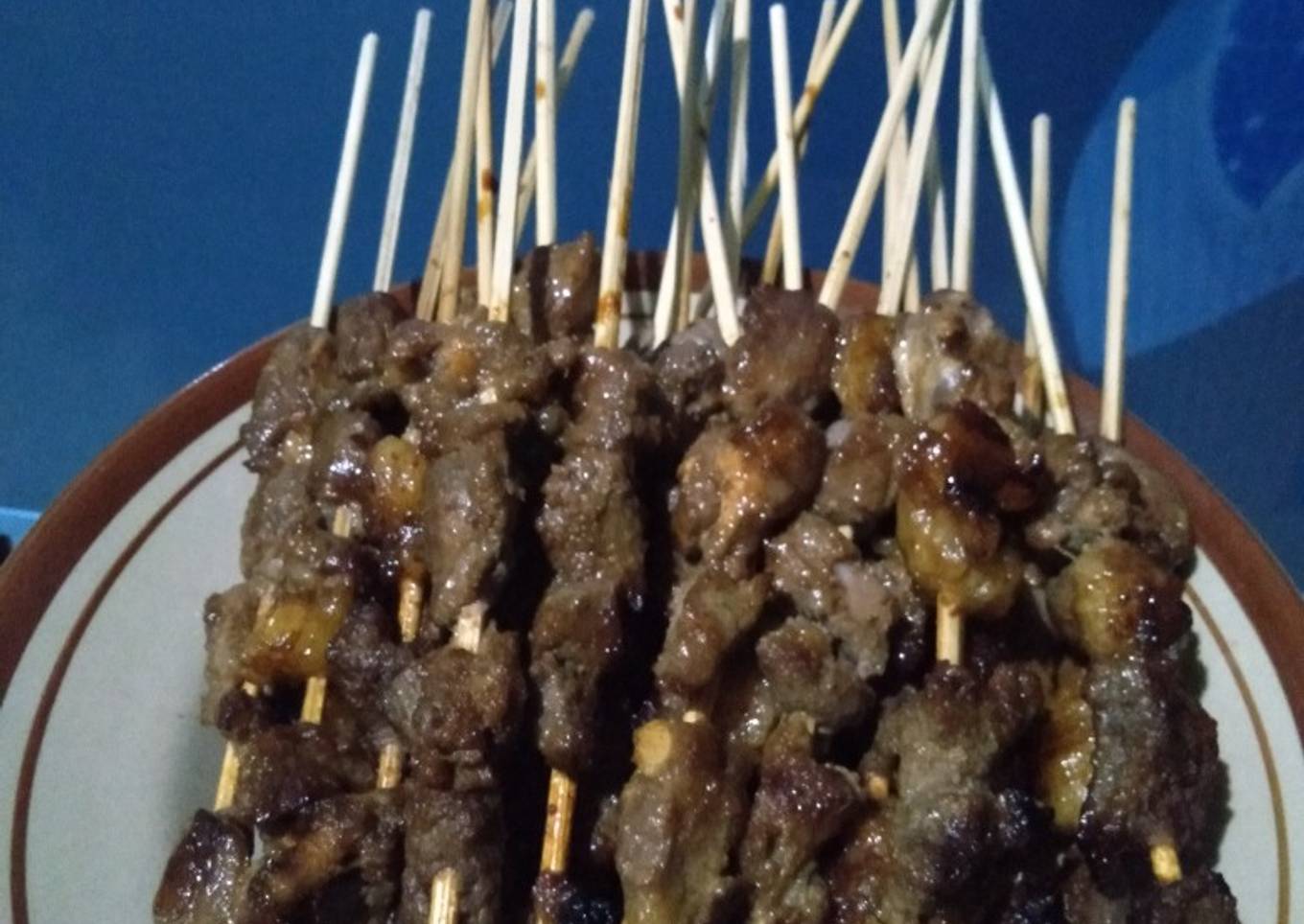 Sate kambing ala mbok judes solo (anti bau)