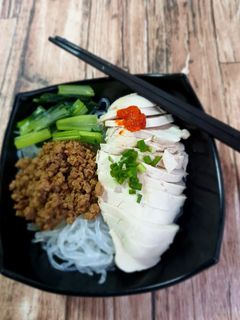 Foto resep Mie (shirataki) ayam - menu sehat