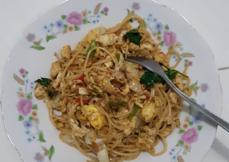 Resep Spaghetti Goreng Jawa Anti Gagal