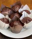 ｜烘焙｜可可瑪芬Chocolate muffins