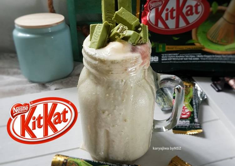 Resep Smoothie Matcha KitKat, Bisa Manjain Lidah