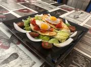 Una foto de guarniciones para milanesas invierno