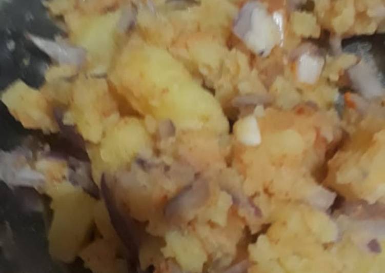 Potato masala stuffing