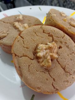 Una foto de Muffins de banana y nuez 🍌vegano y sin tacc