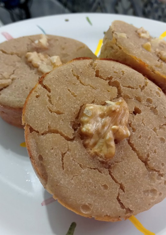 Una foto de Muffins de banana y nuez 🍌vegano y sin tacc