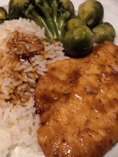 Foto de Bifes de Frango no forno com molho de Mostarda e Mel
