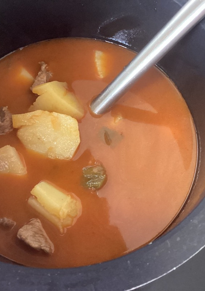 Una foto de Carne guisada con patatas