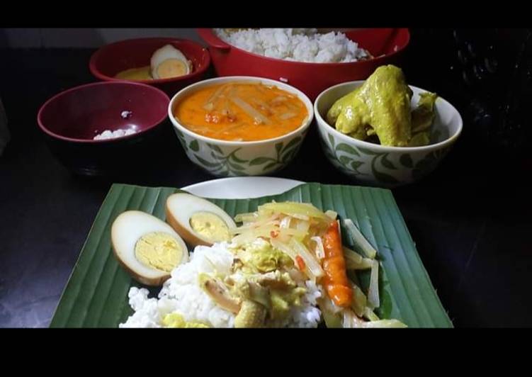 Resep Sego gurih aka sego liwet Surakarta yang enak
